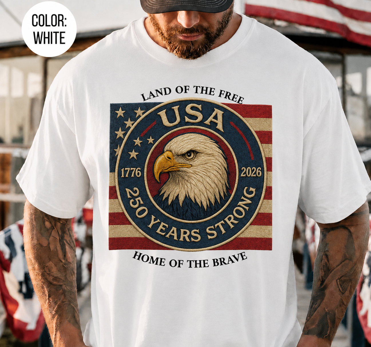 America 250th Anniversary T-Shirt – 1776–2026 Patriotic Celebration Tee
