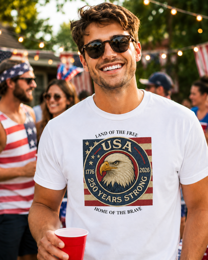 America 250th Anniversary T-Shirt – 1776–2026 Patriotic Celebration Tee